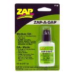 Pacer Glue PAAPT80 Zap-A-Gap,  .5 oz, Carded