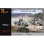 PEGASUS HOBBIES PGH7651 US ARMY TRUCKS 1/72 SCALE KIT