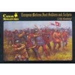 PEGASUS HOBBIES PGHC088 1/72 13th Century European Foot Soldiers & Archers