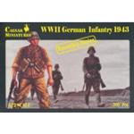PEGASUS HOBBIES PGHC7711 1/72 WWII German Infantry 1943