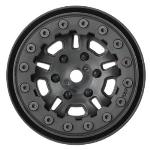 Pro-line Racing PRO274815 FaultLine 1.9 Blk Bead-Loc 10 Spoke Fr R Whl:Crawl