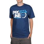 Pro-line Racing PRO999703 Pro-Line Stacked Dark Blue T-Shirt, Large