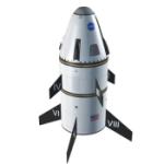 Quest Aerospace QUS3014 NASA Max Launch Abort System Rocket Kit (Skill 3)