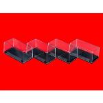 AUTO WORLD RDZAWDC005 Display Case for 1/64 scale (4 Pack)