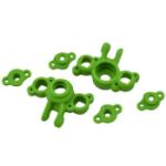 Rpm Model Kits RPM73164 Axle Carriers, Green: 1/16 TRA