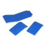 Rpm Model Kits RPM80115 SKID WEAR PLATE BLUE TMX T/EMAXX BLUE