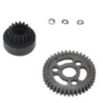 ROBINSON RACING RRP8038 Xtra-Hard 15T Clutchbell & 38T Spur: Revo