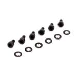 Spektrum SPMA4043 Socket Head Metal Gear Servo Screws & Washers (6)