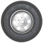 Sullivan Produc SUL885 Sky Airflight Wheel w/Treads 6" x 1-3/4"