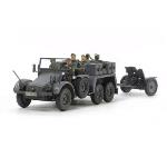 TAMIYA TAM32580 1/48 German 6x4 Towing Truck Kfz w/3.7cm Pak 32580