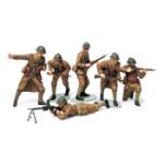 TAMIYA TAM35288 FRENCH INFANTRY WWII 1/35 SCALE KIT