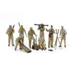 TAMIYA TAM35343 1/35 German Africa Corps Luftwaffe Artillery Crew