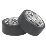 TAMIYA TAM53960 Tires/Wheels (2): Drift Type D, 26mm