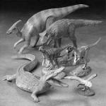 TAMIYA TAM60107 MESOZOIC CREATRES  1/35 DINOSAUR KIT