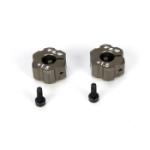 Team Losi Racin TLR2932 Rear Hex, +1.5mm Width, Aluminum: 22