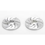 Team Losi Racin TLR352000 Brake Disc, Wide Base, Al (2): 5T, MINI WRC