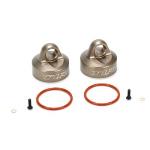 Team Losi Racin TLR353003 Bleeder Shock Caps, Al (2): 5T, MINI WRC