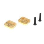 Team Losi Racin TLR4167 Brass Weight System, Rear Motor: 22