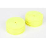 Team Losi Racin TLR43004 Front Wheel, Yellow (2): 22-4