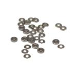 Team Losi Racin TLR6019 Ballstud/Hub Spacer Set, Aluminum: 22