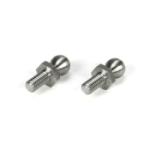 Team Losi Racin TLR6030 Titanium Ball Stud, 4.8 x 6mm (2)