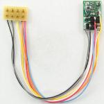 Train Control S TNC1386 HO Decoder Harness, 3.5" M1P/2-Function 8-Pin 1A