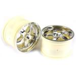 TRAXXAS TRA4972X Traxxas Wheels, T-Maxx (Chrome) (2)