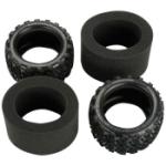 TRAXXAS TRA5370 Tires, Talon 3.8' (2)/ Foam Inserts (2)