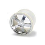 TRAXXAS TRA5373 3.8 Hurricane Monster Truck Rims (2) (Revo) (Chrome)