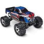 TRAXXAS TRA67054-61BLUE Stampede 4X4 brushed (Blue)  Titan 12t motor and XL-5 ESC