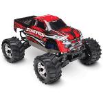 TRAXXAS TRA67054-1RED Stampede 4X4 brushed Titan 12t motor and XL-5 ESC (Red)
