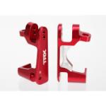 TRAXXAS TRA6832R Aluminum Caster Block Set (2) (Red)