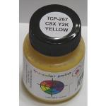 Tru-Color Paint TUP267 CSX Yellow/Y2K Scheme, 1oz