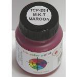 Tru-Color Paint TUP281 MKT Maroon, 1oz
