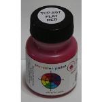 Tru-Color Paint TUP807 Brushable Flat Dark Red, 1oz