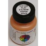 Tru-Color Paint TUP845 Brushable Flat D&RGW Aspen Gold, 1oz