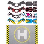 Upgrade RC UPG7605 Upgrade FAZE Skins Set Three w/ Helipad (4 skins)