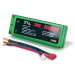 Venom Group In VNR15080 30C 7.4V 5000mAh 2S LiPo, Hardcase: UNI Plug