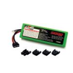 Venom Group In VNR1555 20C 7.4V 5000mAh 2S LiPo: UNI Plug