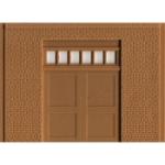 WOODLAND SCENIC WOO90107 O DPM Street/Dock Level Freight Door (2)