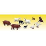 WOODLAND SCENIC WOOA2202 N Barnyard Animals