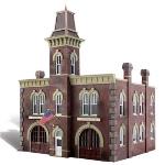 WOODLAND SCENIC WOOBR4934 N Built-Up Firehouse