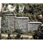 WOODLAND SCENIC WOOC1161 N Retaining Wall, Random Stone (6)