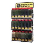 WOODLAND SCENIC WOOFL630 Static Grass Flock Assortment (12) (DS)