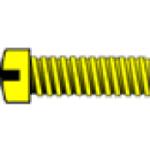 WOODLAND SCENIC WOOH823 00-90 3/8" Fillister Head Machine Screw (5)