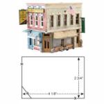 WOODLAND SCENIC WOOPF5182 HO KIT Main Street Mercantile