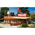 WOODLAND SCENIC WOOPF5188 D'S DINER KIT H O SCALE SET