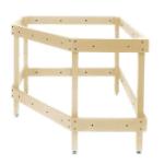 WOODLAND SCENIC WOOST4791 Mod-U-Rail Stand, Corner