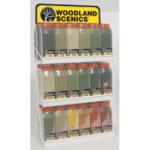 WOODLAND SCENIC WOOT1396 Turf Shaker Assortment (36) (DS)