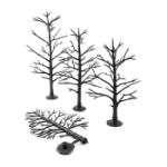 WOODLAND SCENIC WOOTR1123 Deciduous Tree Armatures, 5"-7" (12)